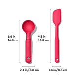 Silicone Cookie Scoop & Small Spatula Set U9