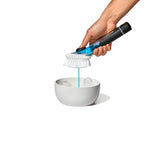 Soap Dispensing Dish Brush Storage Set O5
