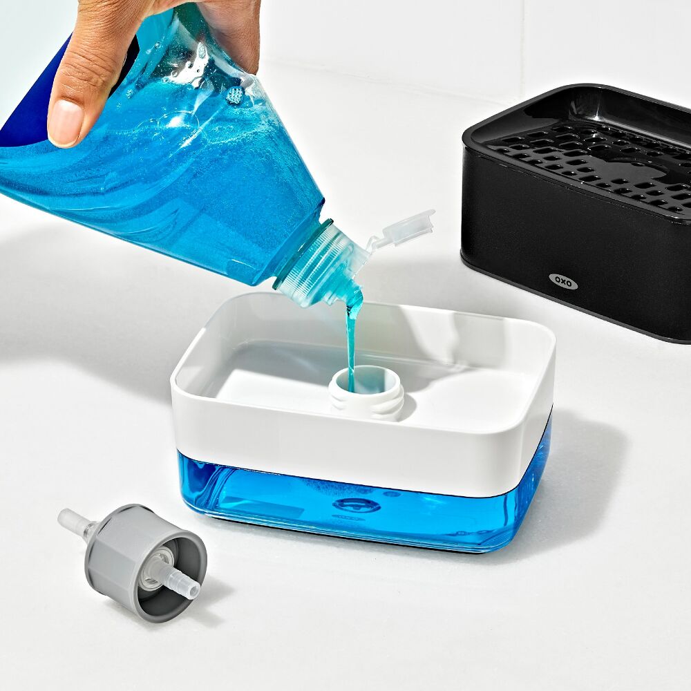 Soap Dispensing Sponge Holder K5