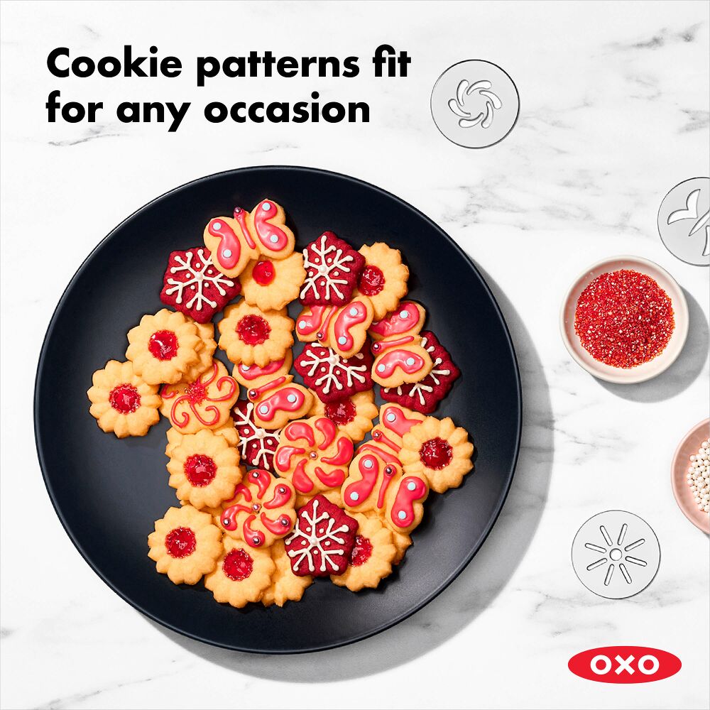 14-Piece Cookie Press Set E0