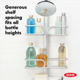 Aluminum 3-Tier Shower Caddy T4