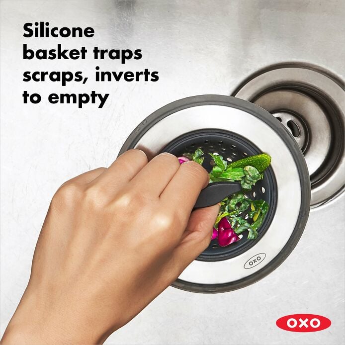 2-in-1 Silicone Sink Strainer with Stopper A9