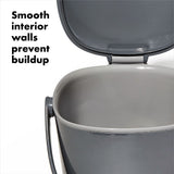 Easy-Clean Compost Bin - 0.75 Gal C2