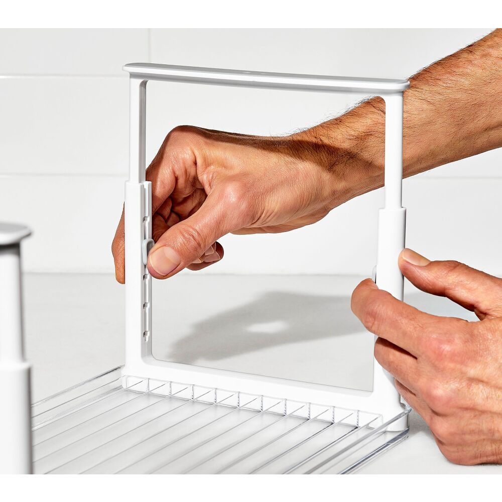 Adjustable Refrigerator Shelf Riser S9