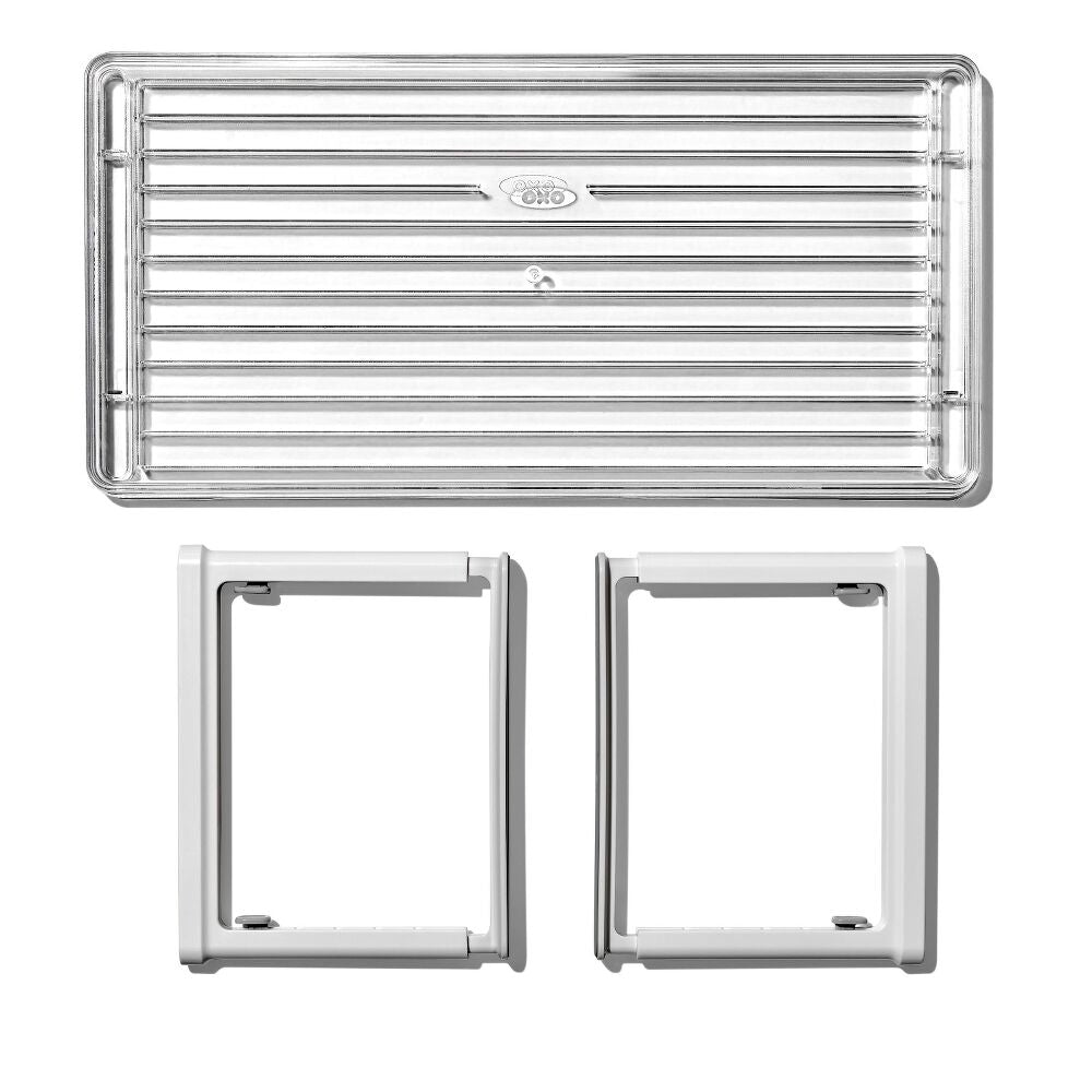 Adjustable Refrigerator Shelf Riser S9