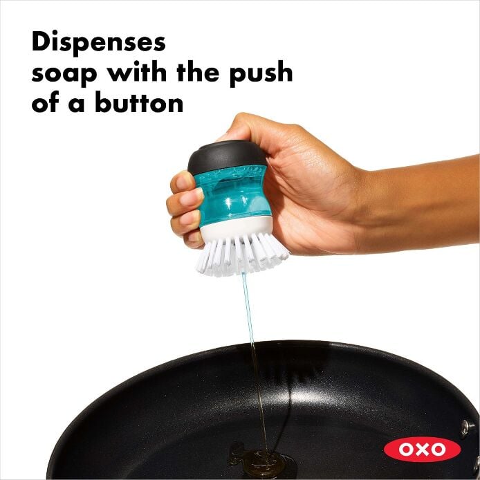 Soap Dispensing Palm Brush S0