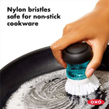Soap Dispensing Palm Brush S0