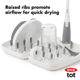 On-the-Go Drying Rack with Bottle Brush G4