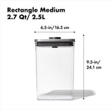 POP Container - Rectangle Medium (2.7 Qt/2.6 L) N9