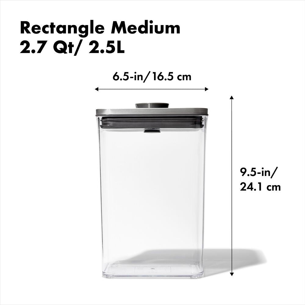 POP Container - Rectangle Medium (2.7 Qt/2.6 L) N9