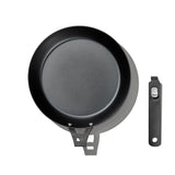 Carbon Steel With Removable Handle 10in Pan N6