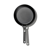 Carbon Steel With Removable Handle 10in Pan N6