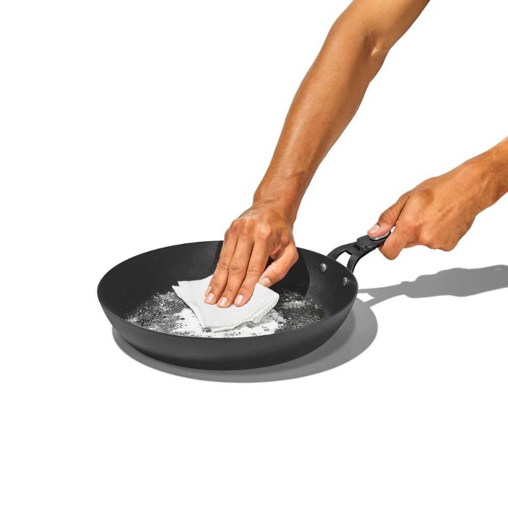 Carbon Steel With Removable Handle 10in Pan N6