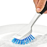 Nylon Bristle Dish Brush with Refills B3