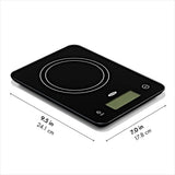 OXO Good Grips 22 lb Everyday Glass Food Scale H2