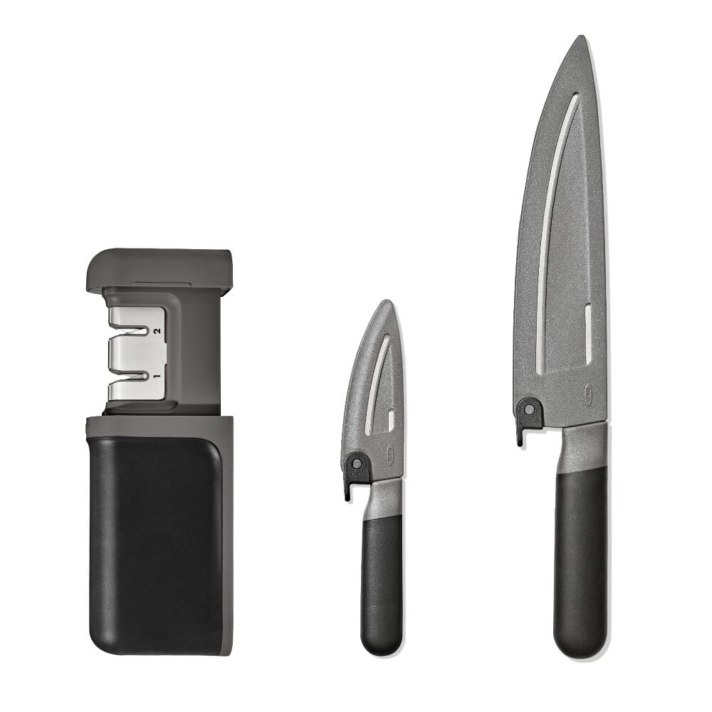 3-Piece Knife & Sharpener Set M1