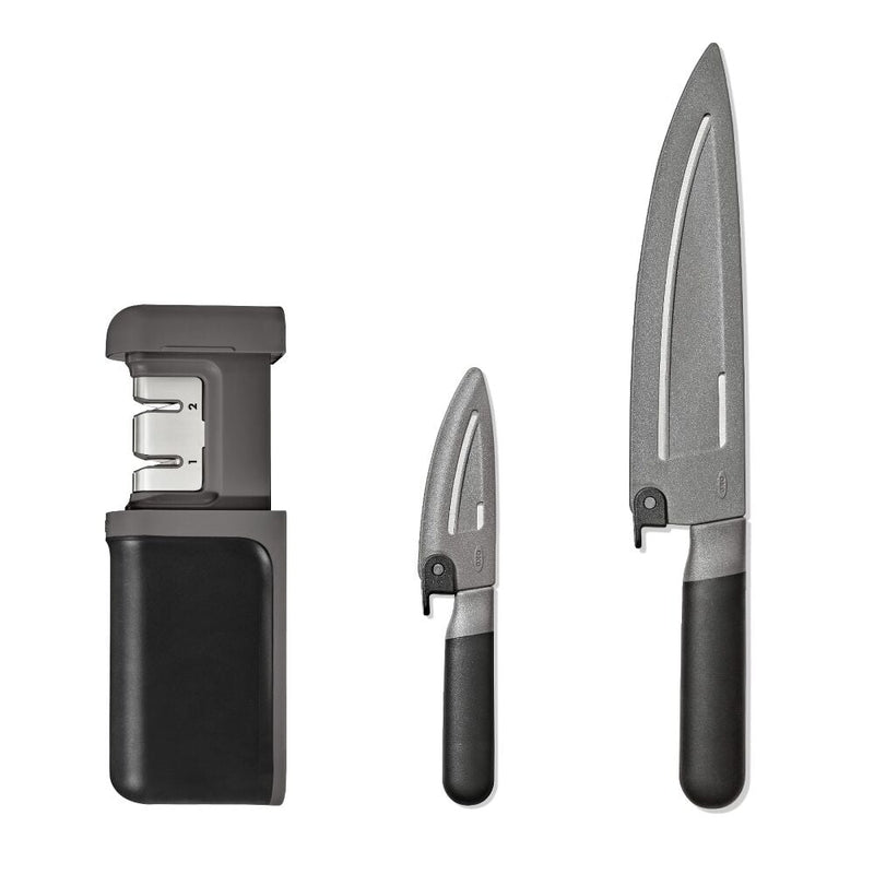 3-Piece Knife & Sharpener Set M1