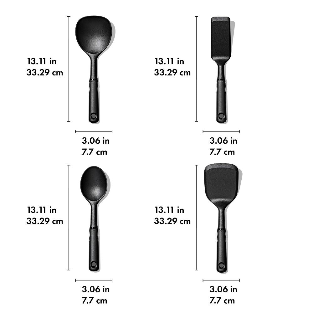4-Piece Nylon Mini Utensil Set E8