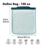 Silicone Reusable Bag - Gallon Bag (128 oz) - Lagoon M0