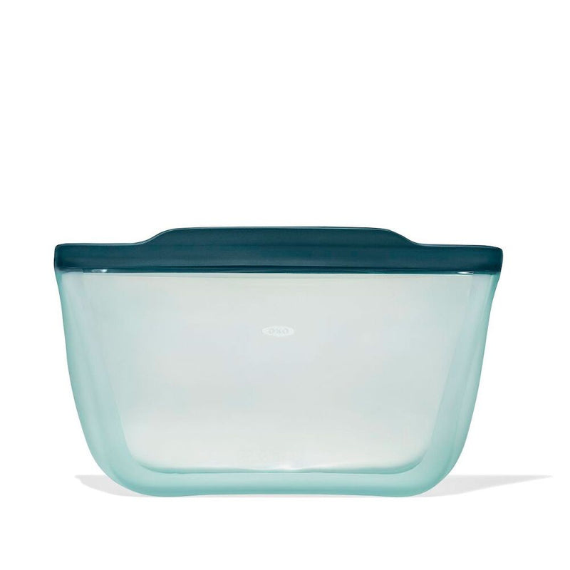 Silicone Reusable Bag - Stand-Up Half Gallon (64 oz) - Lagoon U2