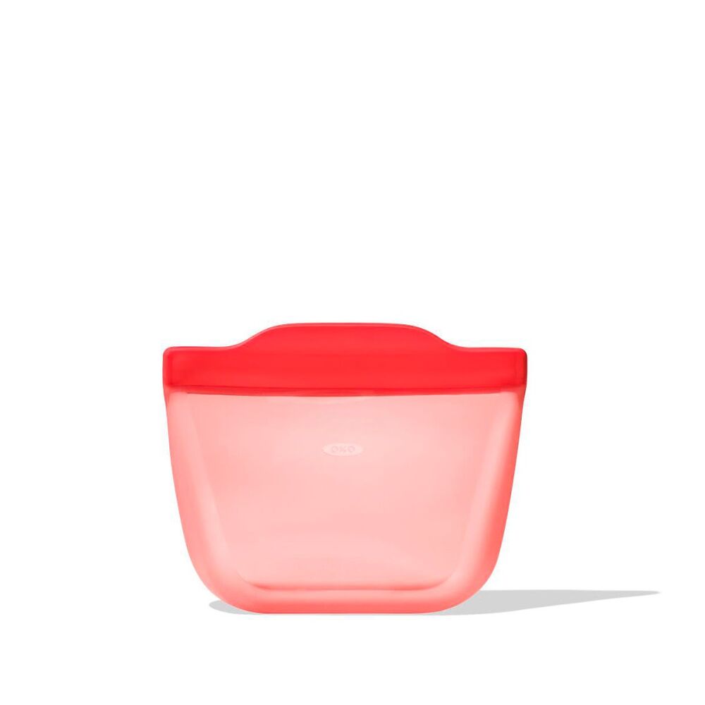 Silicone Reusable Bag - Stand-Up Snack (12 oz) – Watermelon V0