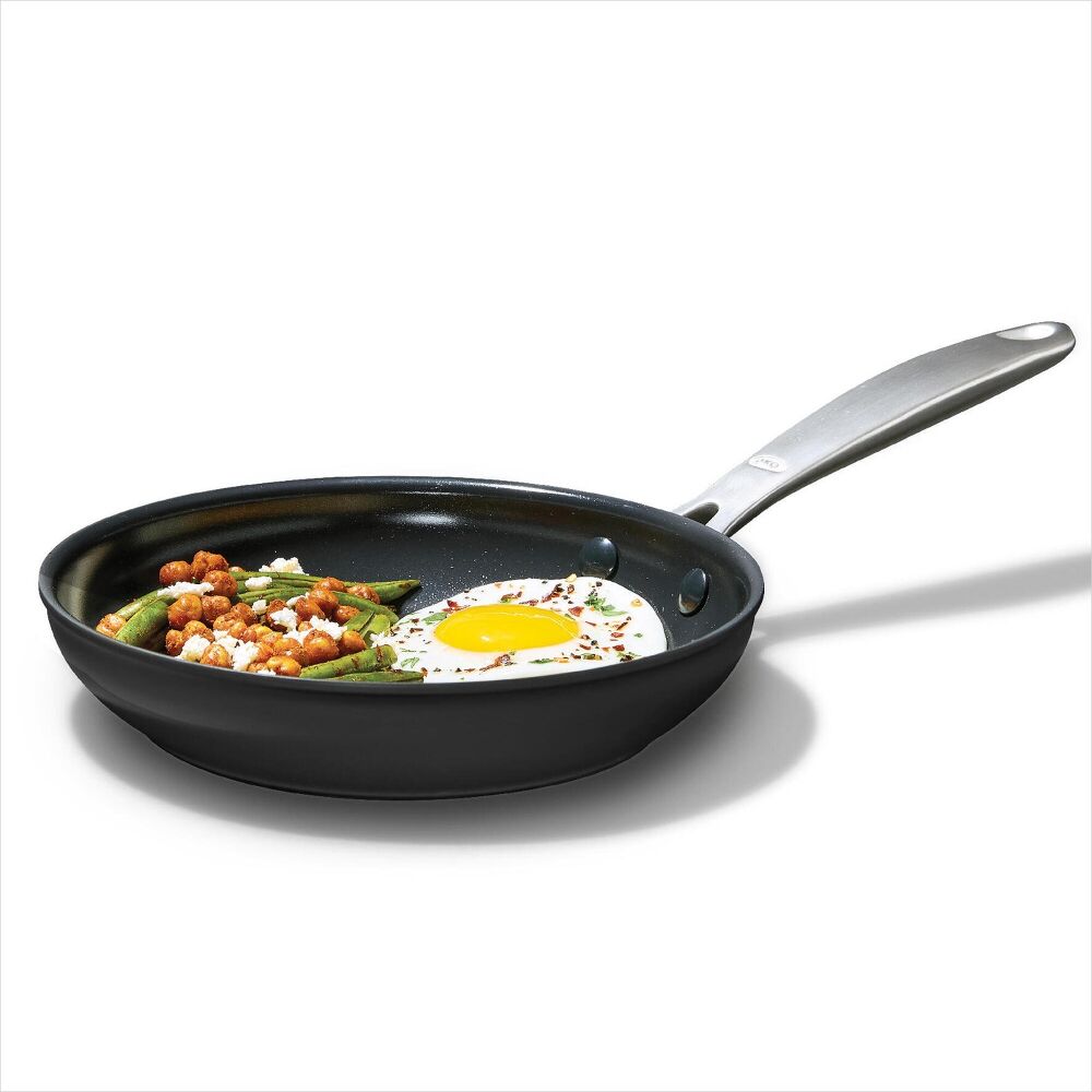 Enhanced Non-Stick 3-Piece Frypan Set — Black G2