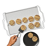 Non-Stick Pro Ceramic Coated Cooling & Baking Rack X4