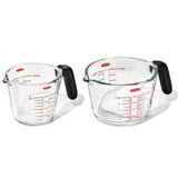 2-Cup and 4-Cup Glass Measuring Cup Set E9