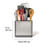 Adjustable Stainless Steel Utensil Holder - Large K4