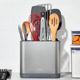 Adjustable Stainless Steel Utensil Holder - Large K4
