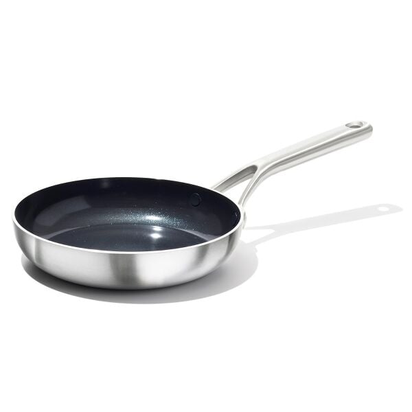 Stainless Steel Mira Series 8in Frypan - Ceramic E4