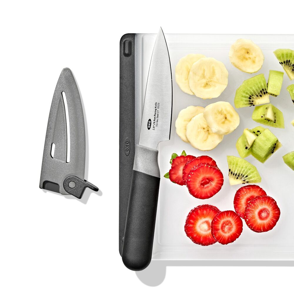 3.5 in Paring Knife with Locking Sheath E7