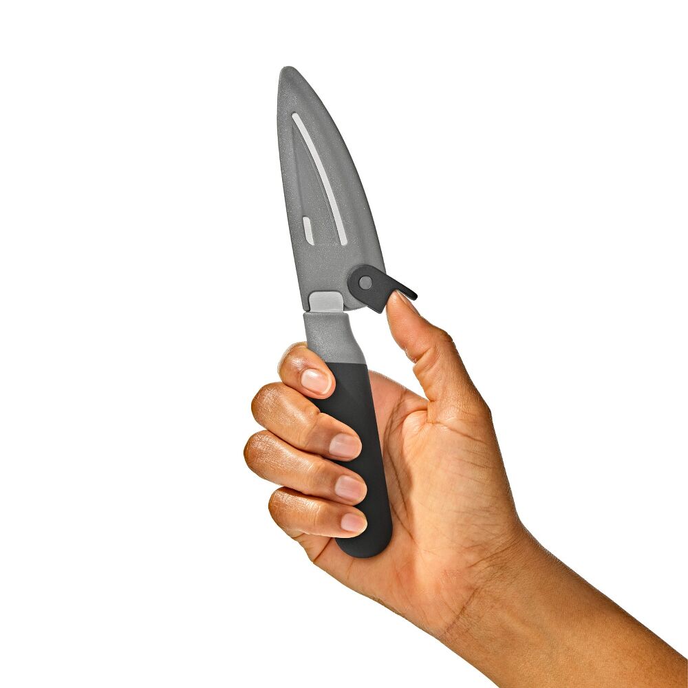 3.5 in Paring Knife with Locking Sheath E7