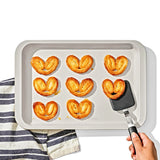 Non-Stick Pro Ceramic Coated Metal Bakeware Quarter Sheet Pan H1