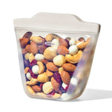 Silicone Reusable Bag - Stand-Up Cup (8 oz) - Oat J6
