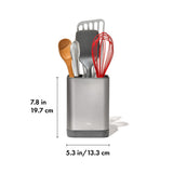 Adjustable Stainless Steel Utensil Holder - Small I3