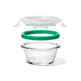 Smart Seal 8-Piece1 Cup Glass Round Container Set W0