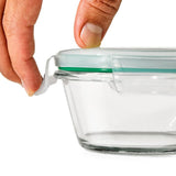 Smart Seal 8-Piece1 Cup Glass Round Container Set W0