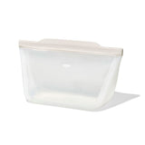Silicone Reusable Bag - Stand-Up Half Gallon (64 oz) - Oat H7