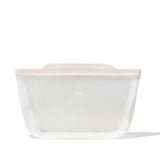 Silicone Reusable Bag - Stand-Up Half Gallon (64 oz) - Oat H7