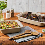 2 Qt Square Stoneware Baking Dish H1