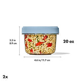 Twist & Stack Container (20 oz) – 2-Pack F9