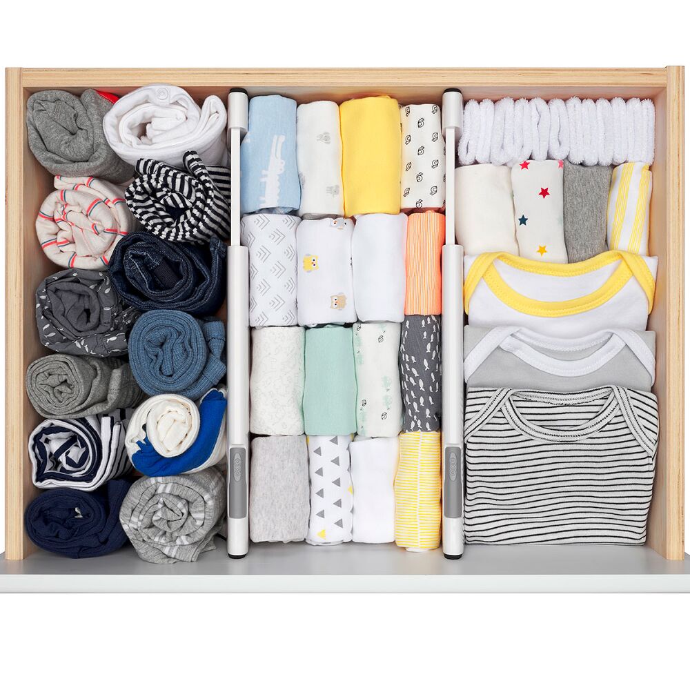 OXO TOT Expandable Dresser Drawer Divider - 4 Pack T4