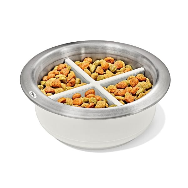 OXO Pet Easy-Clean Slow Feeder - Large, 4 Cups/950 ml D6