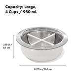 OXO Pet Easy-Clean Slow Feeder - Medium, 2 Cups/489 mL Q3