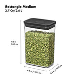 POP Container - Rectangle Medium (2.7 Qt/2.6 L) N9