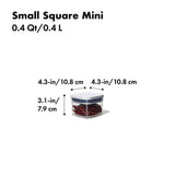 POP Container - Small Square Mini (0.4 Qt.) Y7