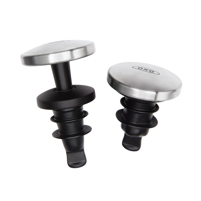 2-Piece Spillproof Wine Stopper D9