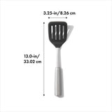 OXO Steel Silicone Flexible Turner D8