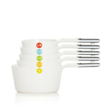6 Piece Plastic Measuring Cups K1